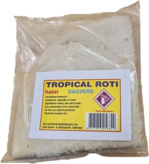 Easy Snacks Tropical Roti gevouwen