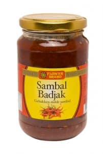 Flowerbrand sambal badjak 375 gram