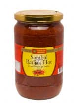 Flowerbrand sambal badjak hot 750 gram