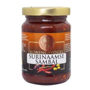 Koningsvogel Surinaamse sambal 200 gram