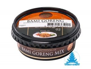 Koningsvogel boemboe bami goreng