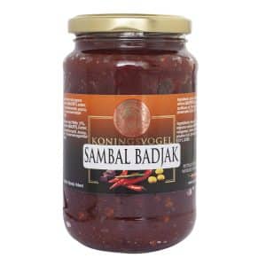 Koningsvogel sambal badjak 375 gram