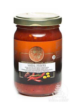 Koningsvogel sambal djeroek 200 gram