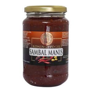 Koningsvogel sambal manis 375 gram