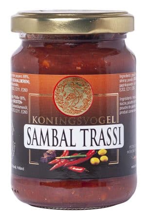 Koningsvogel sambal trassi 200 gram