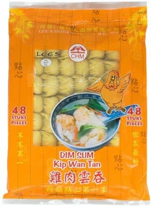 Lee's dim sum kip wan tan 600g