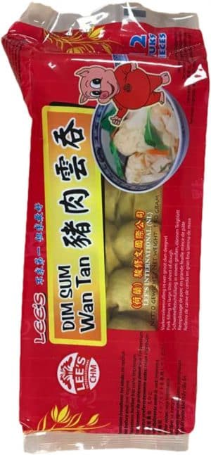 Lee's dim sum wan tan varken 190g