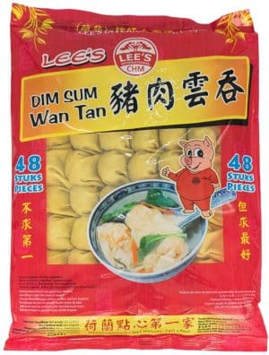 Lee's dim sum wan tan varken 760 gram