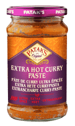Pataks Hot Curry Paste 250 ml