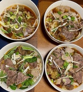 rundvlees noodles Pho Bo