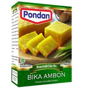 Pondan cakemix honeycomb bika ambon