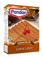 Pondan spekkoek lapis legit cakemix