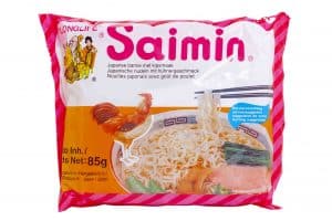 Saimin Longlife Japanse noodles bami soep kip