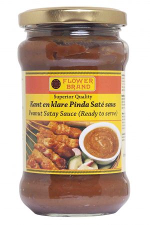 flower brand kant en klare kant-en-klare kant&klare pinda sate saté peanut satey sauce saus satesaus satésaus superior quality ready to serve