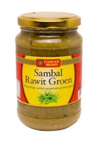 flowerbrand sambal rawit groen