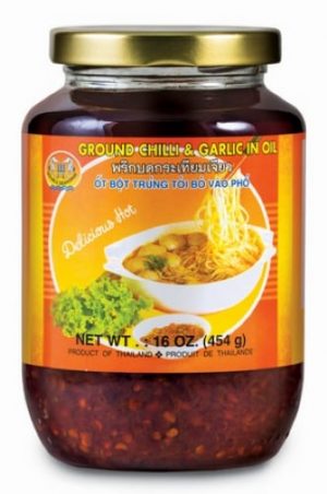 DSH Double Seahorse ground chili & garlic in oil