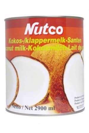 nutco klappermelk kokos kokosmelk cocosmelk klapper cocos melk milk halal 2900ml