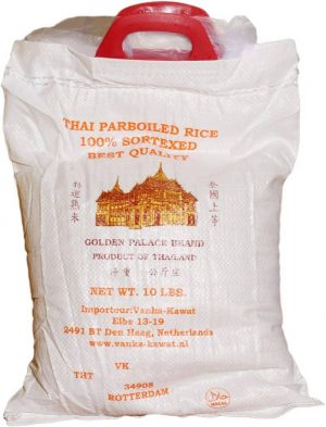 thai parboiled rice hotelrijst