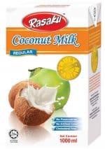 Rasaku coconut milk regular 1 liter