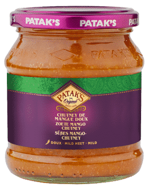 pataks sweet mango chutney 250ml