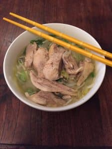 Vanka-Kawat Kip Noodles Pho Ga gerecht