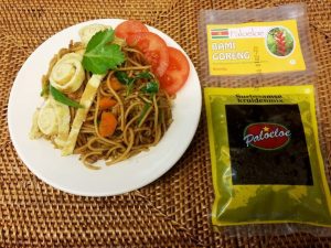 Paloeloe bami goreng gerecht