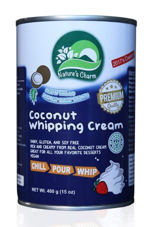 Nature's Charm coconut whipping cream