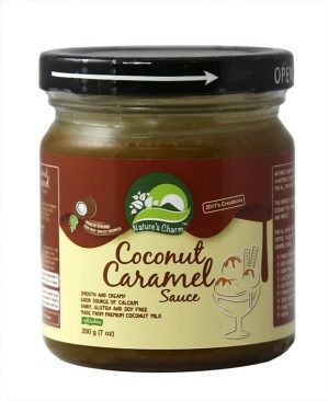Nature's Charm caramel coconut
