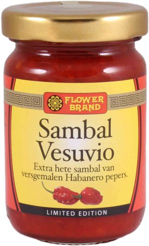 Flowerbrand sambal vesuvio habanero 100 gram