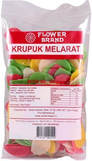 Flowerbrand kerupuk melarat