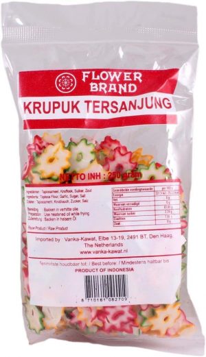 Flowerbrand krupuk tersanjung