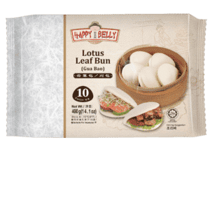 Lotus leaf bun gua bao bread