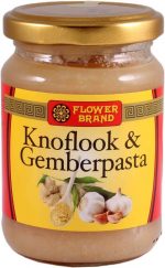 Flowerbrand knoflook-gemberpasta