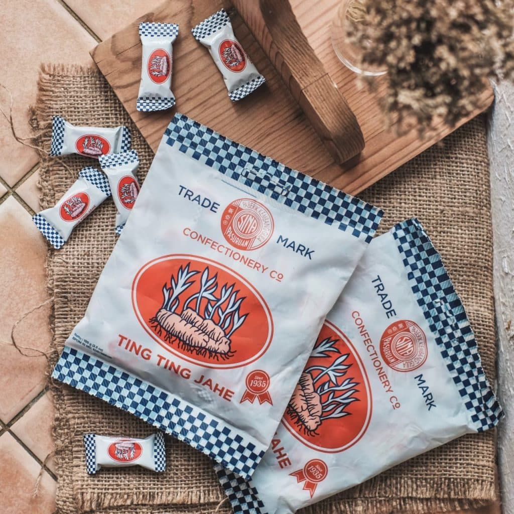 gembersnoepjes ting ting jahe