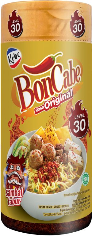 Kobe Boncabe sambal tabur rasa original level 30