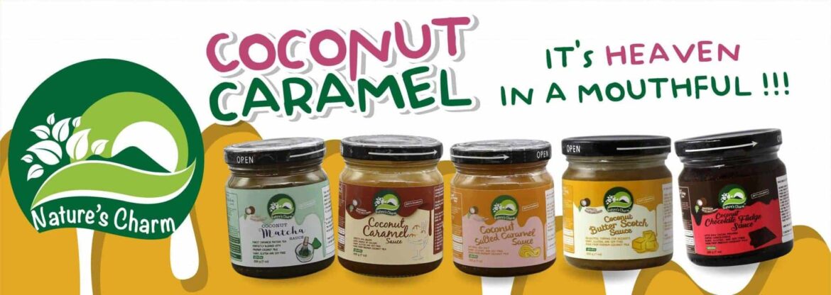 Nature's Charm coconut caramel