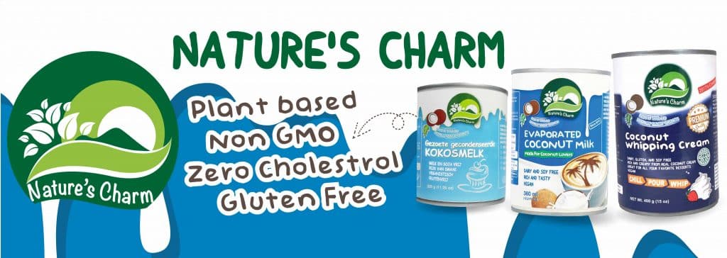 Nature's Charm plant based non gmo zero cholestrol gluten free