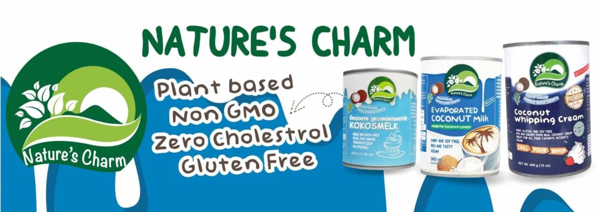 Nature's Charm plant based non gmo zero cholestrol gluten free