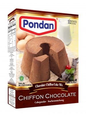 Pondan chocolate chocolade chiffon cakemix