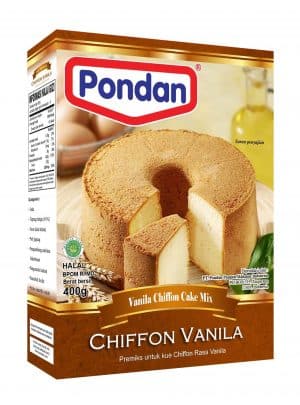 Pondan vanila vanille chiffon cakemix