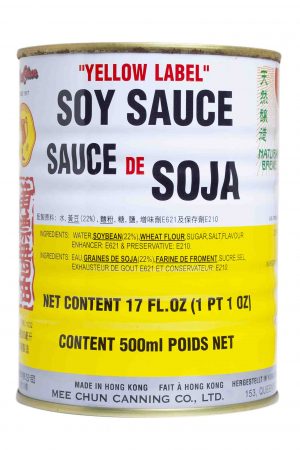 Mee Chun soja saus soy sauce blik 500 ml