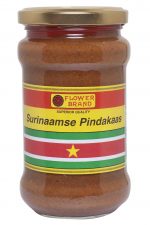 flower brand surinaamse pindakaas pinda kaas voor het maken van satesaus pindasoep brood