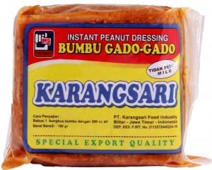 Karangsari bumbu boemboe gado-gado tidak pedas mild