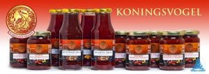 Koningsvogel banner sambals en sauzen