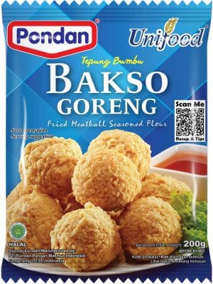 Pondan Unifood tepung bumbu Bakso Goreng fried meatball seasoned flour 200g