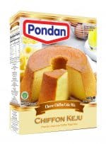 Pondan cheese chiffon keju cakemix