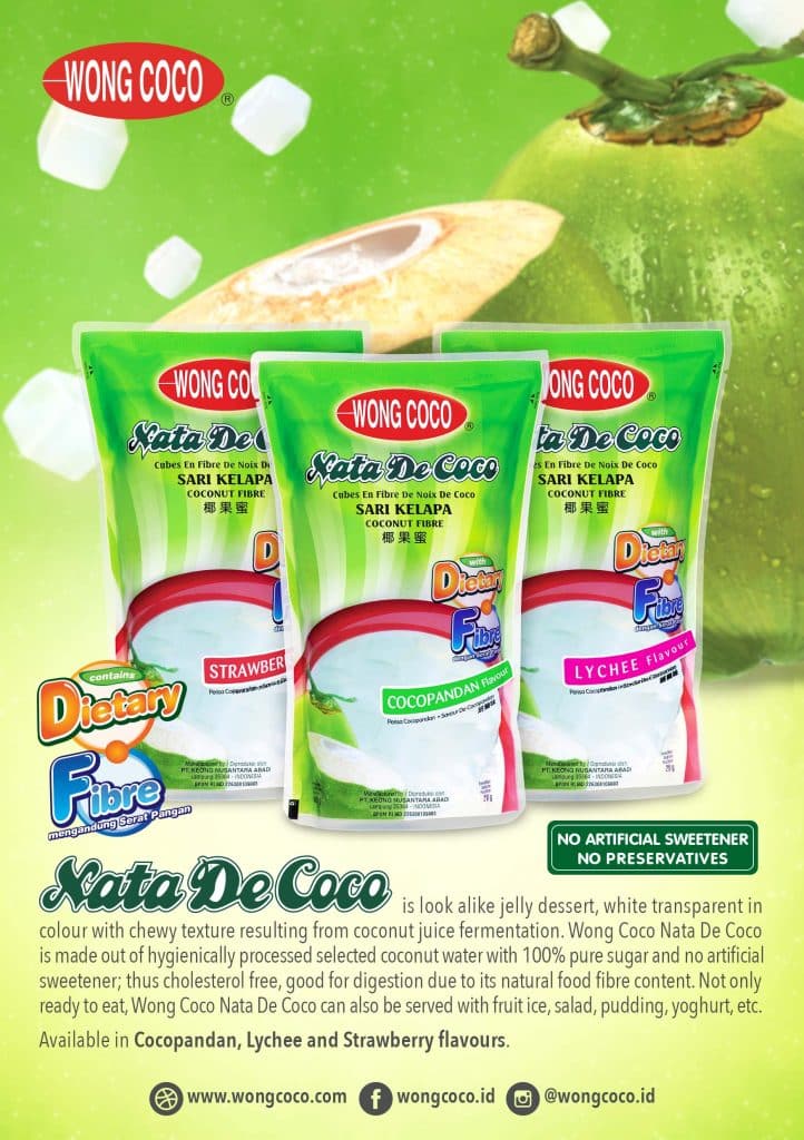 Mr Wong Coco Nata De Coco Sari Kelapa