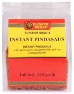 Flowerbrand instant pindasaus satesaus korrels 250 gram